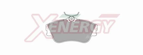 Brake Pad Set, disc brake (X40543)