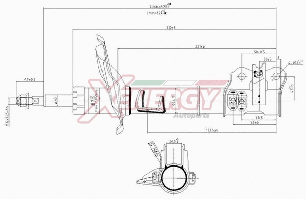 Shock Absorber (X516333)