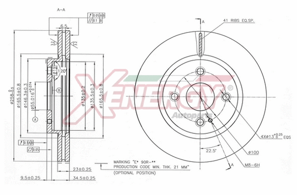 Brake Disc (X602801)