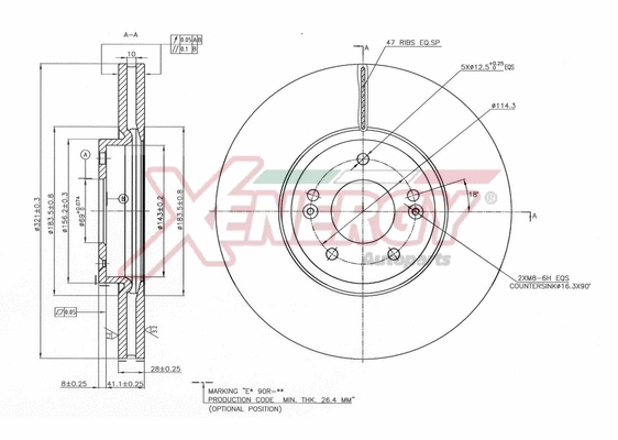 Brake Disc (X602852)