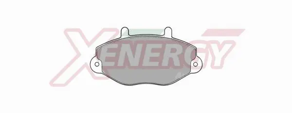 Brake Pad Set, disc brake (X40417)