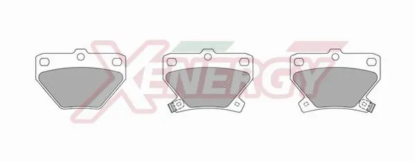 Brake Pad Set, disc brake (X41027)
