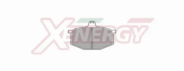 Brake Pad Set, disc brake (X40066)