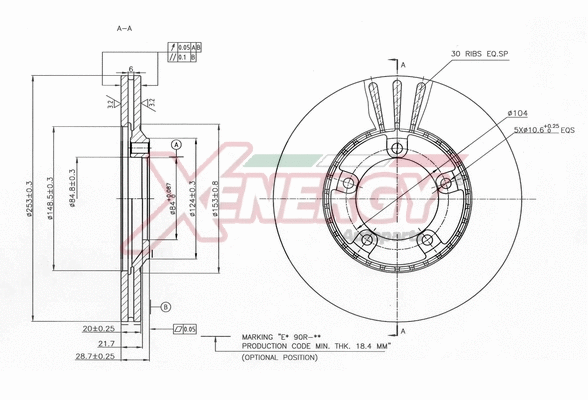Brake Disc (X602846)