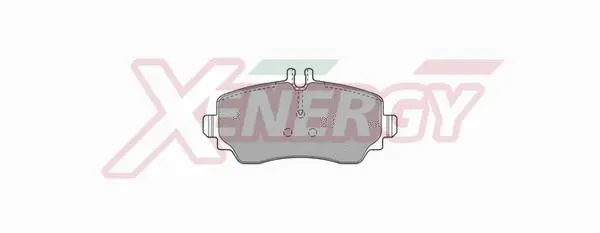 Brake Pad Set, disc brake (X40676)