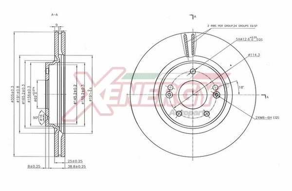 Brake Disc (X602791)