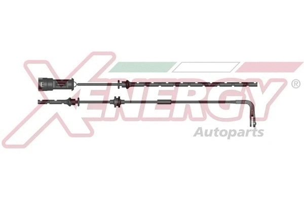 Warning Contact, brake pad wear (X70191)