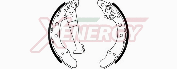 Brake Shoe Set (X50092)