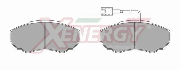 Brake Pad Set, disc brake (X40850)
