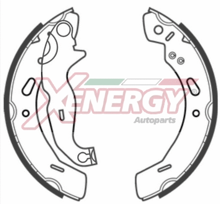 Brake Shoe Set (X50646)