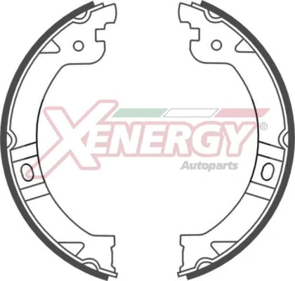 Brake Shoe Set, parking brake (X50735)