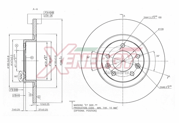 Brake Disc (X601537)