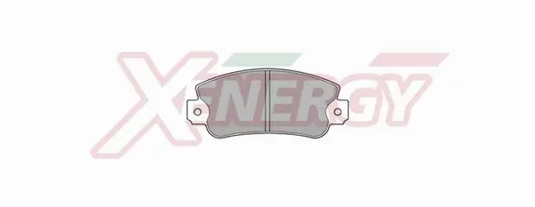 Brake Pad Set, disc brake (X40115)