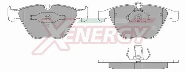 Brake Pad Set, disc brake (X40919)