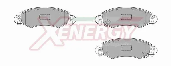 Brake Pad Set, disc brake (X40737)