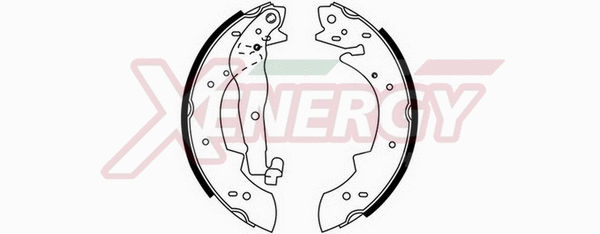 Brake Shoe Set (X50117)