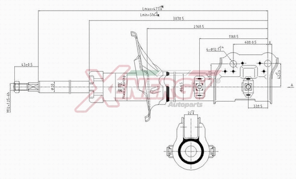 Shock Absorber (X304333)