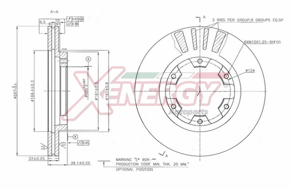 Brake Disc (X602786)