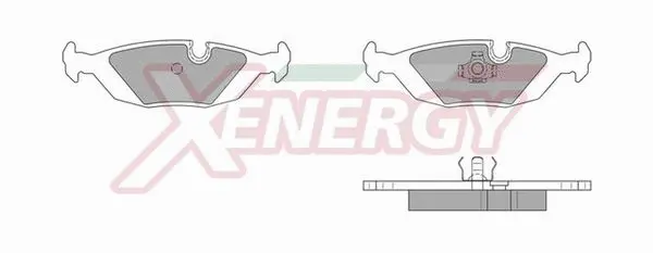 Brake Pad Set, disc brake (X40263)