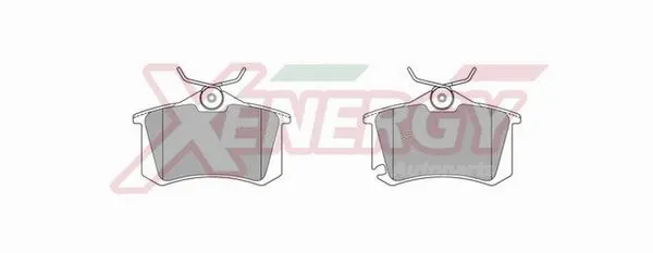 Brake Pad Set, disc brake (X40276)