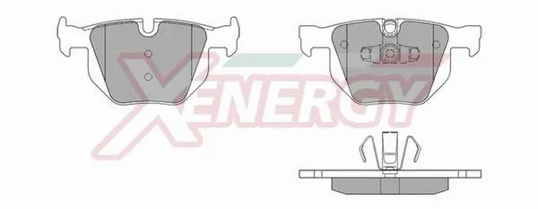 Brake Pad Set, disc brake (X40921)