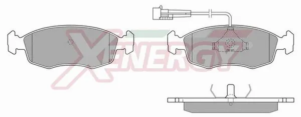 Brake Pad Set, disc brake (X40238)