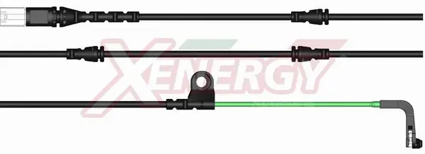 Warning Contact, brake pad wear (X7035101)