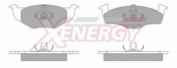 Brake Pad Set, disc brake (X40588)