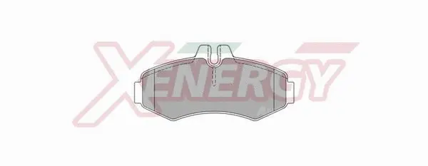 Brake Pad Set, disc brake (X40714)