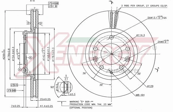 Brake Disc (X602560)