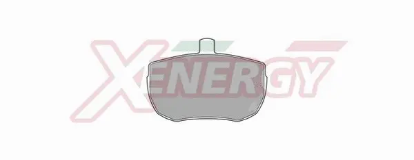 Brake Pad Set, disc brake (X40051)