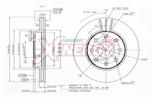 Brake Disc (X602767)