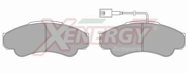 Brake Pad Set, disc brake (X40851)
