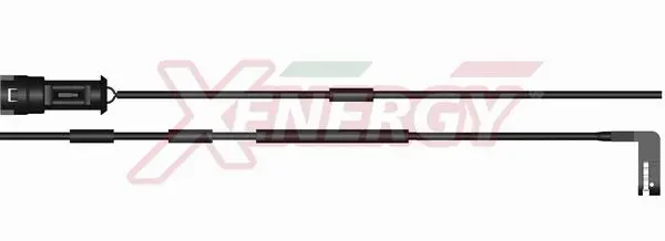 Warning Contact, brake pad wear (X70125)