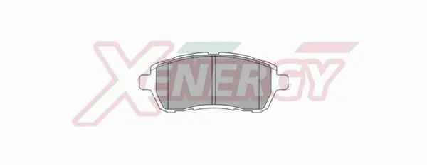 Brake Pad Set, disc brake (X40970)
