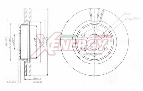 Brake Disc (X602871)
