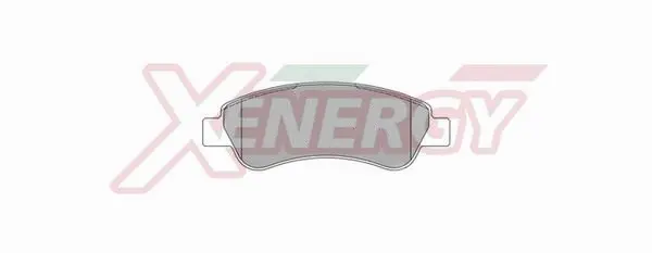 Brake Pad Set, disc brake (X40980)