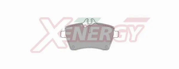 Brake Pad Set, disc brake (X40930)