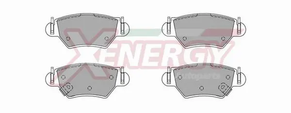 Brake Pad Set, disc brake (X40678)