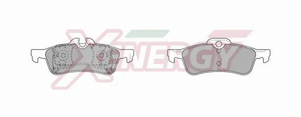 Brake Pad Set, disc brake (X40814)
