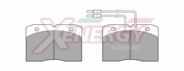 Brake Pad Set, disc brake (X40172)