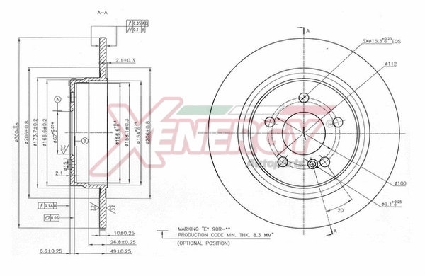 Brake Disc (X601543)