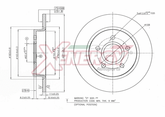 Brake Disc (X601544)