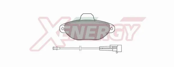 Brake Pad Set, disc brake (X40517)
