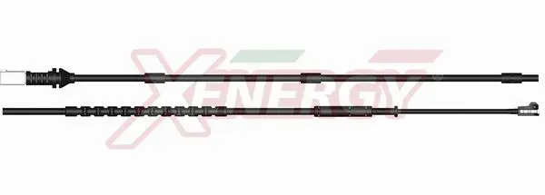 Warning Contact, brake pad wear (X70341)