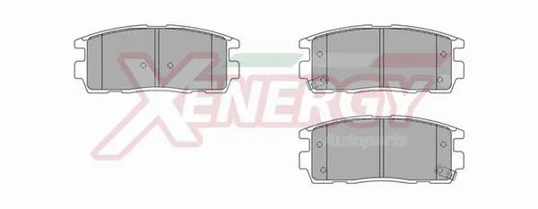 Brake Pad Set, disc brake (X40996)