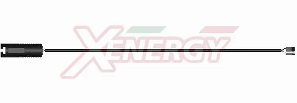 Warning Contact, brake pad wear (X70112)