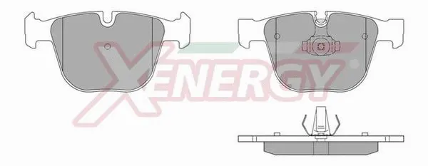 Brake Pad Set, disc brake (X40922)