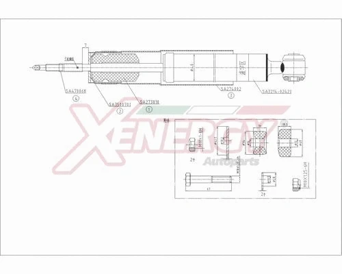 Shock Absorber (X306553)