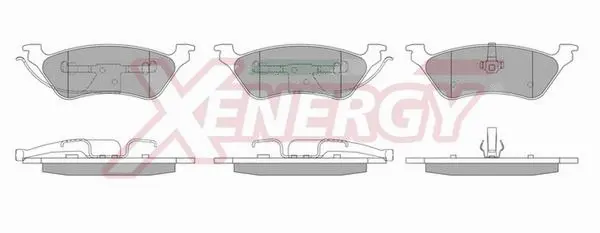 Brake Pad Set, disc brake (X41039)